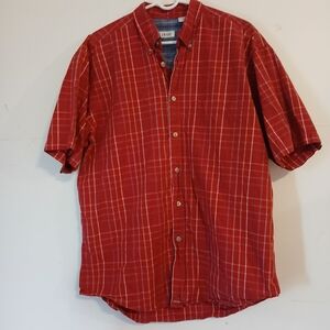 Izod Size L Buttondown Mens Shirt